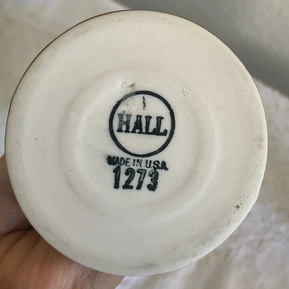 Vintage 1970's 3 Ceramic Irish Coffee Mugs Made in the USA by HALL 1273 - Picture 10 of 13